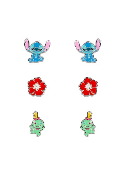 Disney Stitch Trio Earrings Set