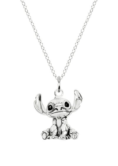 Disney Stitch Sterling Silver Pendant Necklace