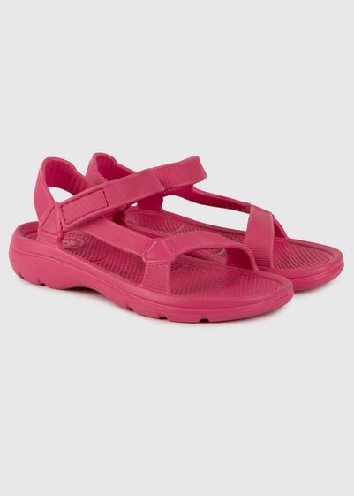 Totes Solbounce Pink Adjustable Riley Sport Sandal