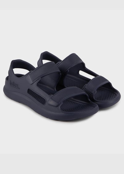 Totes Solbounce Navy Childrens Sports Sandal (Younger 7-Older 4)