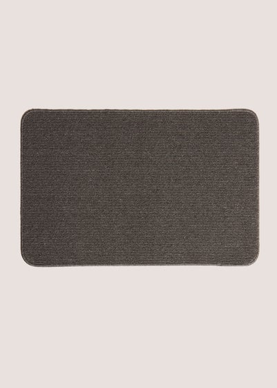 Charcoal Boucle Loop Mat (50cm x 75cm)