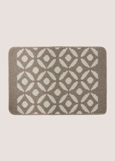 Stone Crescent Doormat (50cm x 75cm)