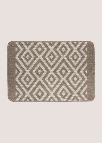 Stone Geometric Doormat (50cm x 75cm)