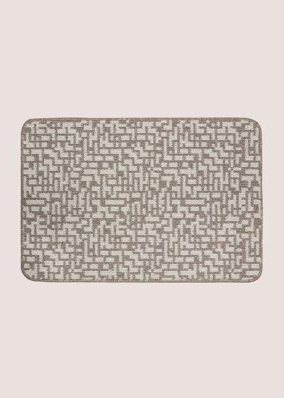 Stone Maze Pattern Doormat (50cm x 75cm)