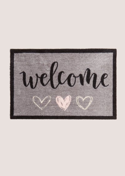 Welcome Hearts Doormat (50cm x 75cm)