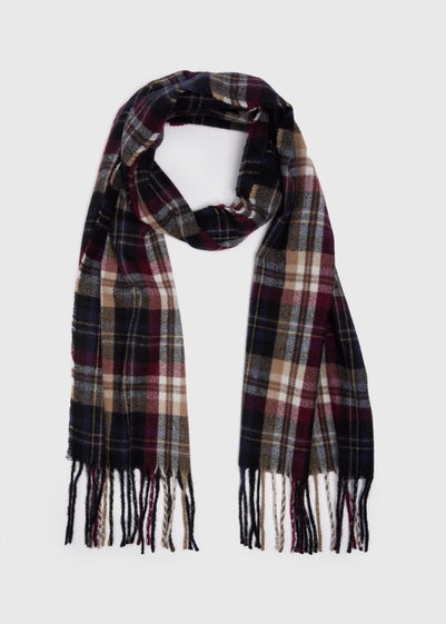 Multicolour Check Woven Scarf