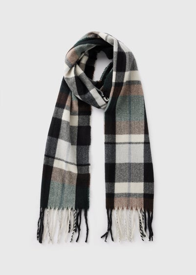 Multicolour Check Woven Scarf