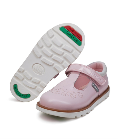 ToeZone Pink Willow Summer Shoe (Younger 8- Older 12)