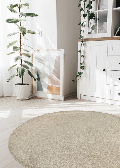 Relay Natural Classic Circular Rug