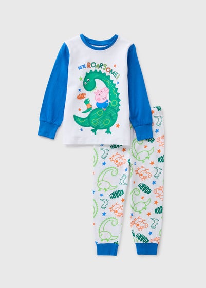 Peppa Pig Kids Blue George Pig Pyjama Set (1-7yrs)