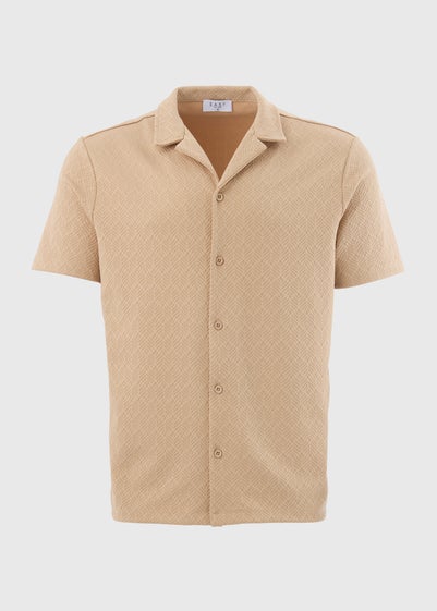 Stone Textured Jersey Shirt