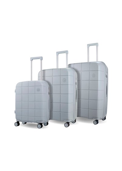 Rock Grey Pixel Suitcase