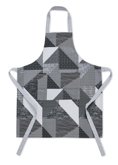 Catherine Lansfield Larsson Geo Cotton Kitchen Adult Apron (70x80cm)