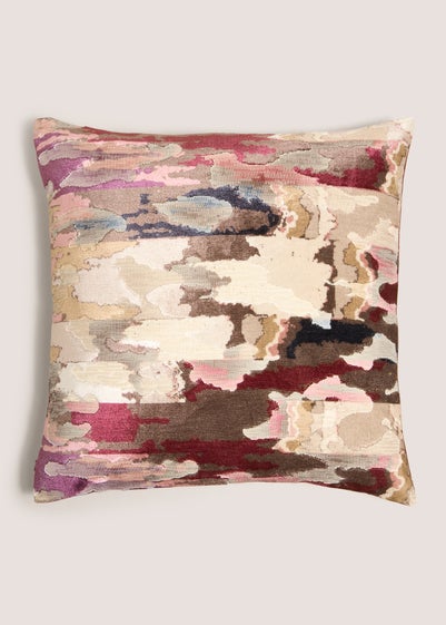 Multicoloured Wavy Cushion