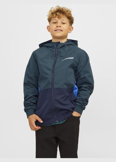 Jack & Jones Kids Green Bomber Jacket (8-16yrs)