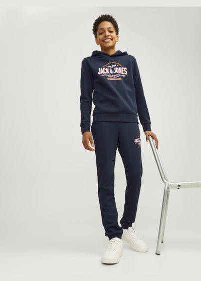 Jack & Jones Kids Navy Jogging Bottoms (8-16yrs)