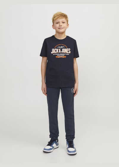 Jack & Jones Kids Navy Jogging Bottoms (8-16yrs)