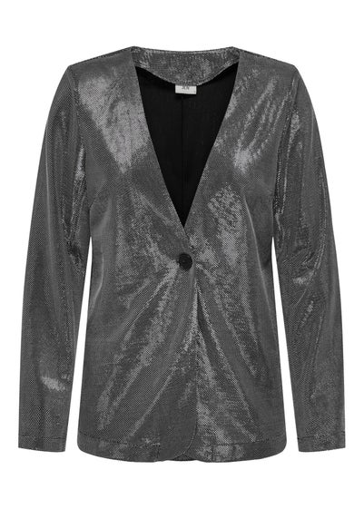 JDY Silver Glitter Blazer