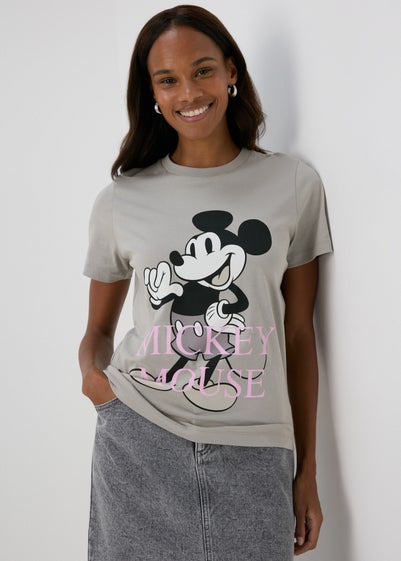 Grey Mickey Mouse T-Shirt