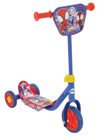 Marvel Spidey & His Amazing Friends Multi Colour Deluxe Tri Scooter