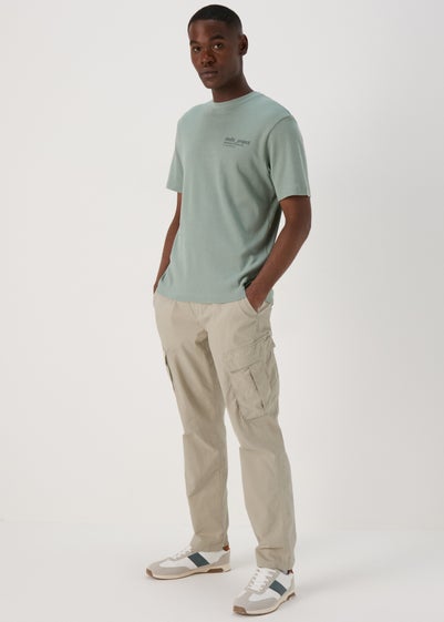 Stone Cargo Trousers