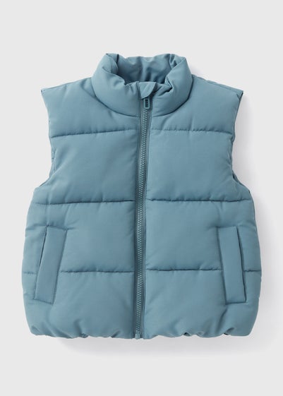 Boys Blue Padded Gilet (1-7yrs)