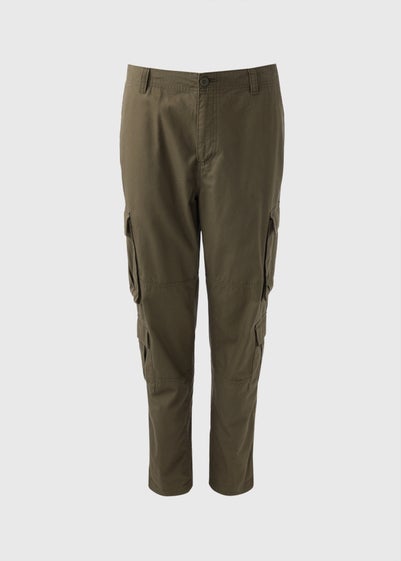 Khaki Multi Pocket Cargo Trousers