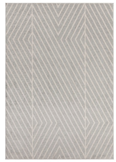 Asiatic Muse Grey Linear Rug