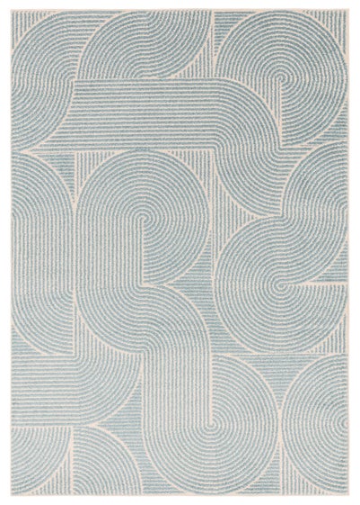 Asiatic Muse Blue Swirl Rug