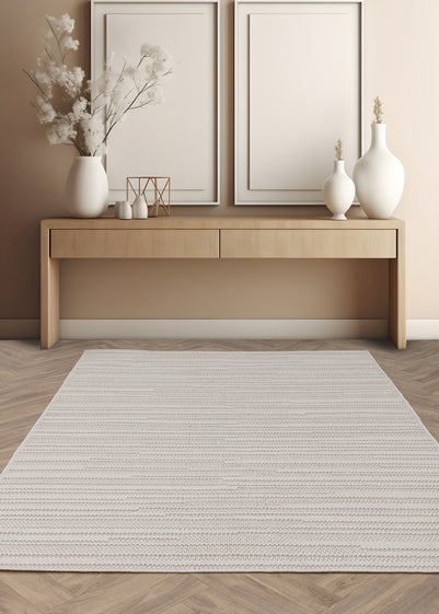 Asiatic Camber Stripe Ivory Rug