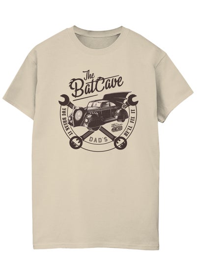 DC Comics Batman Batcave Men Sand Graphic T-Shirt