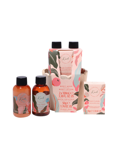 The Kind Edit Co. Kind Pamper Plant Pot Gift Set