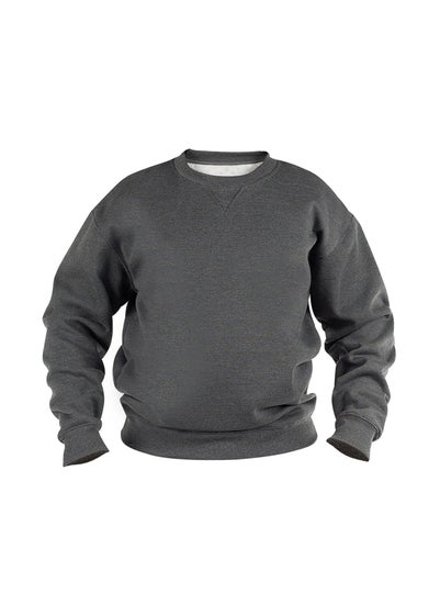 Duke Grey Rockford Kingsize Sweat Crew Neck Jumper