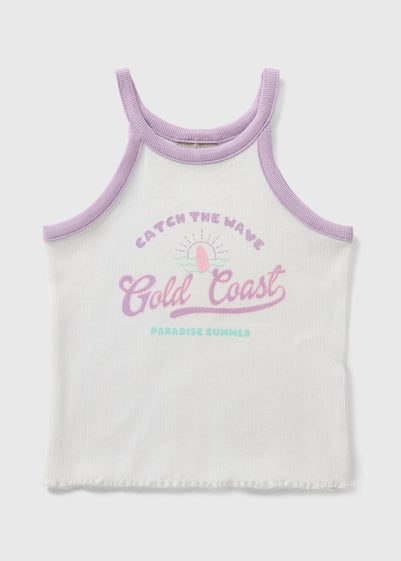 Girls Lilac Vest (7-13yrs)