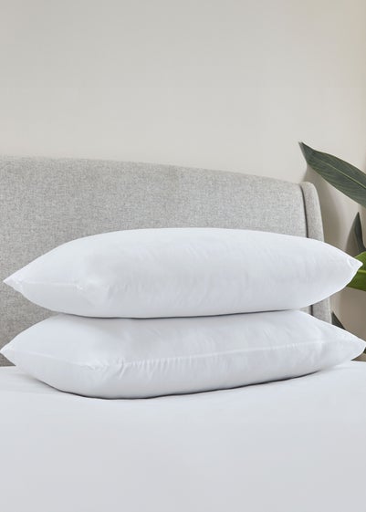 Catherine Lansfield Home Essentials Microfibre Pillow Pair (48x74cm)