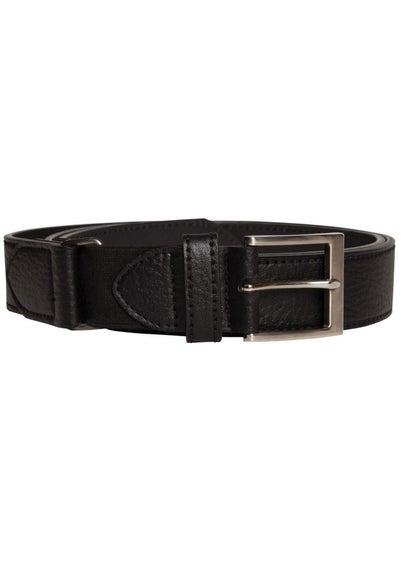 Duke Black Matthew Xtenda Bonded Leather Waist Belt