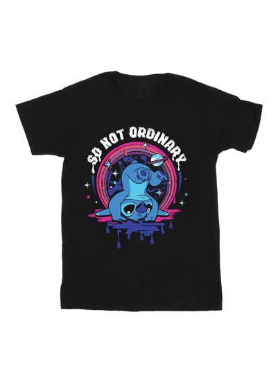 Disney Kids Black Lilo & Stitch So Not Ordinary T-Shirt (5-13yrs)