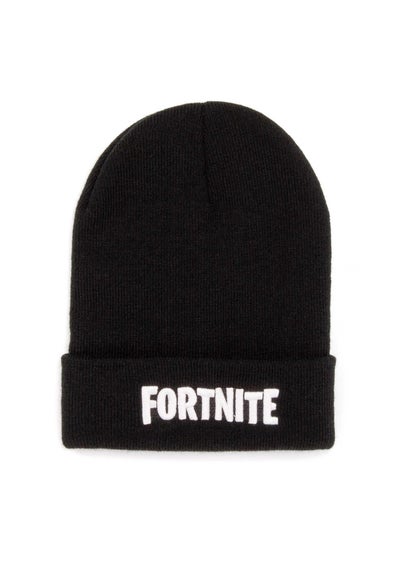 Fortnite Kids Black Logo Beanie