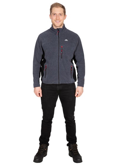 Trespass Navy/White Jynx Full Zip Fleece Jacket