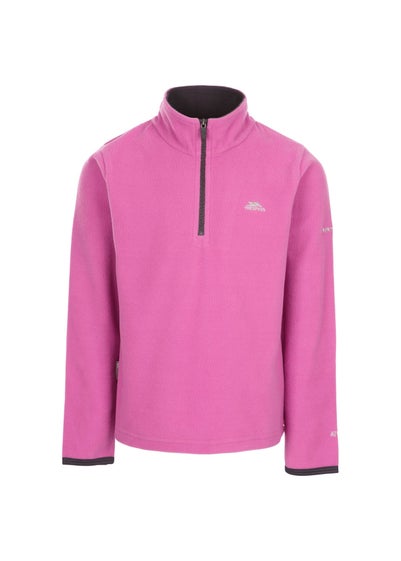 Trespass Girls Pink Sybil Micro Fleece (2-12yrs)