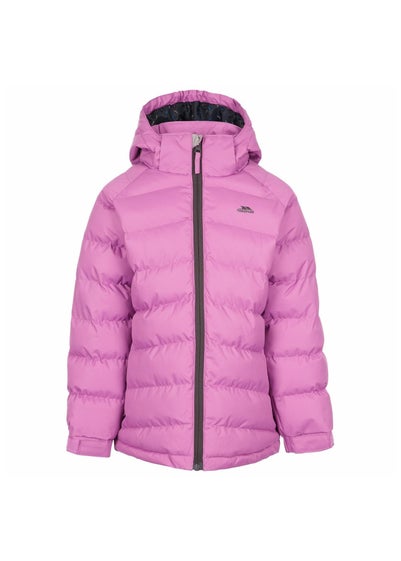 Trespass Kids Pink Amira Casual Jacket (2-12yrs)