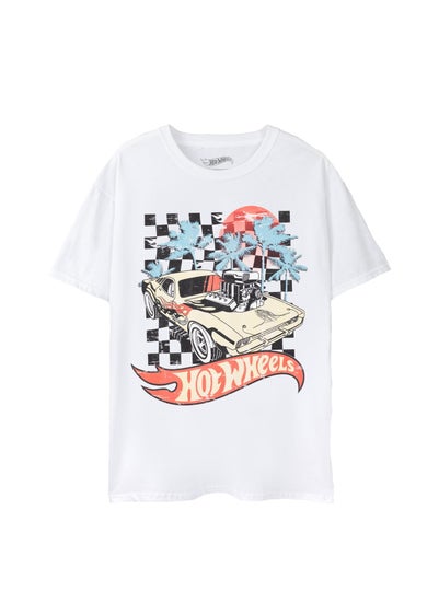 Hot Wheels White Sunset T-Shirt