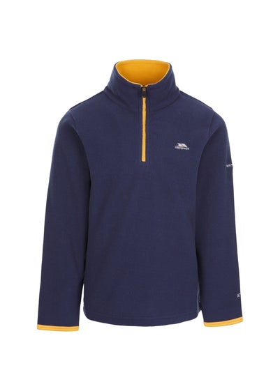 Trespass Boys Navy Etto Airtrap Microfleece (2-12yrs)