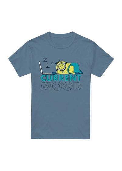 Minions Indigo Monday Mood T-Shirt