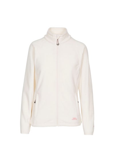 Trespass White Nonstop Fleece Jacket