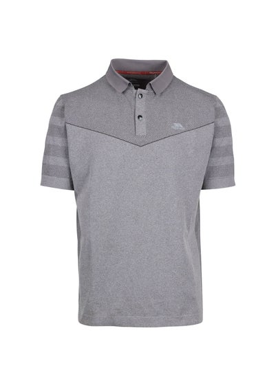 Trespass Grey Nab TP75 Active Polo Shirt