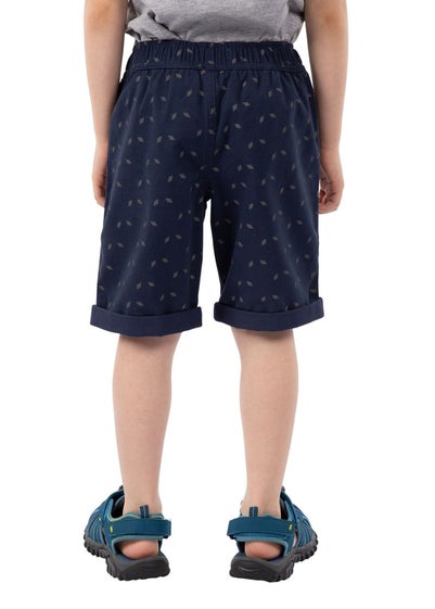 Trespass Boys Grey/Navy Publish Casual Shorts (2-12yrs)