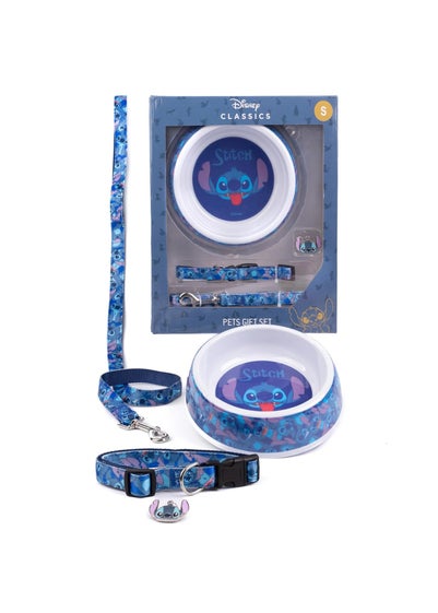 Disney Stitch Blue Dog Collar Set (Pack of 4)