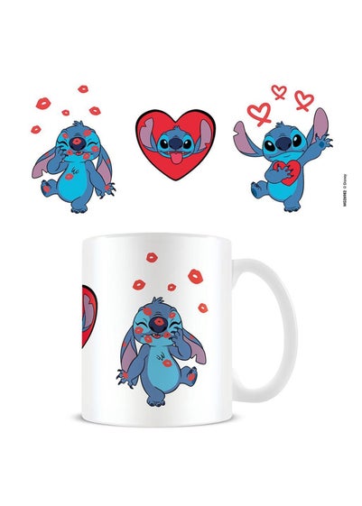 Disney Stitch White Love Mug (12cm x 8.7cm)