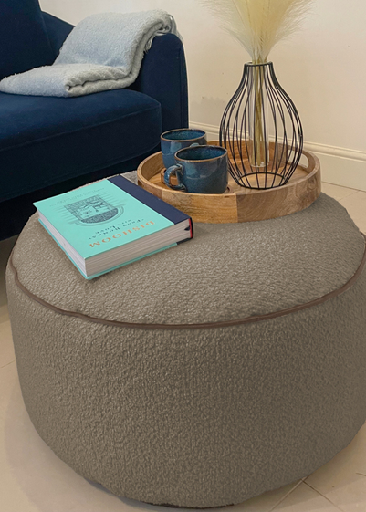 rucomfy Snug Drum Pouffe Mushroom Beanbag